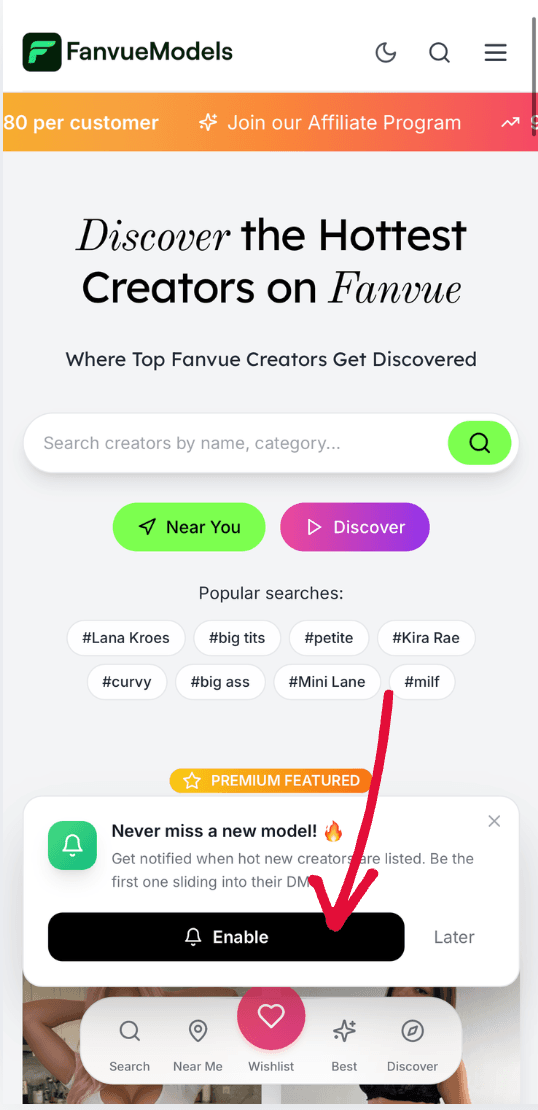 Step 5: Enable push notifications